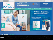 Tablet Screenshot of epitact.com